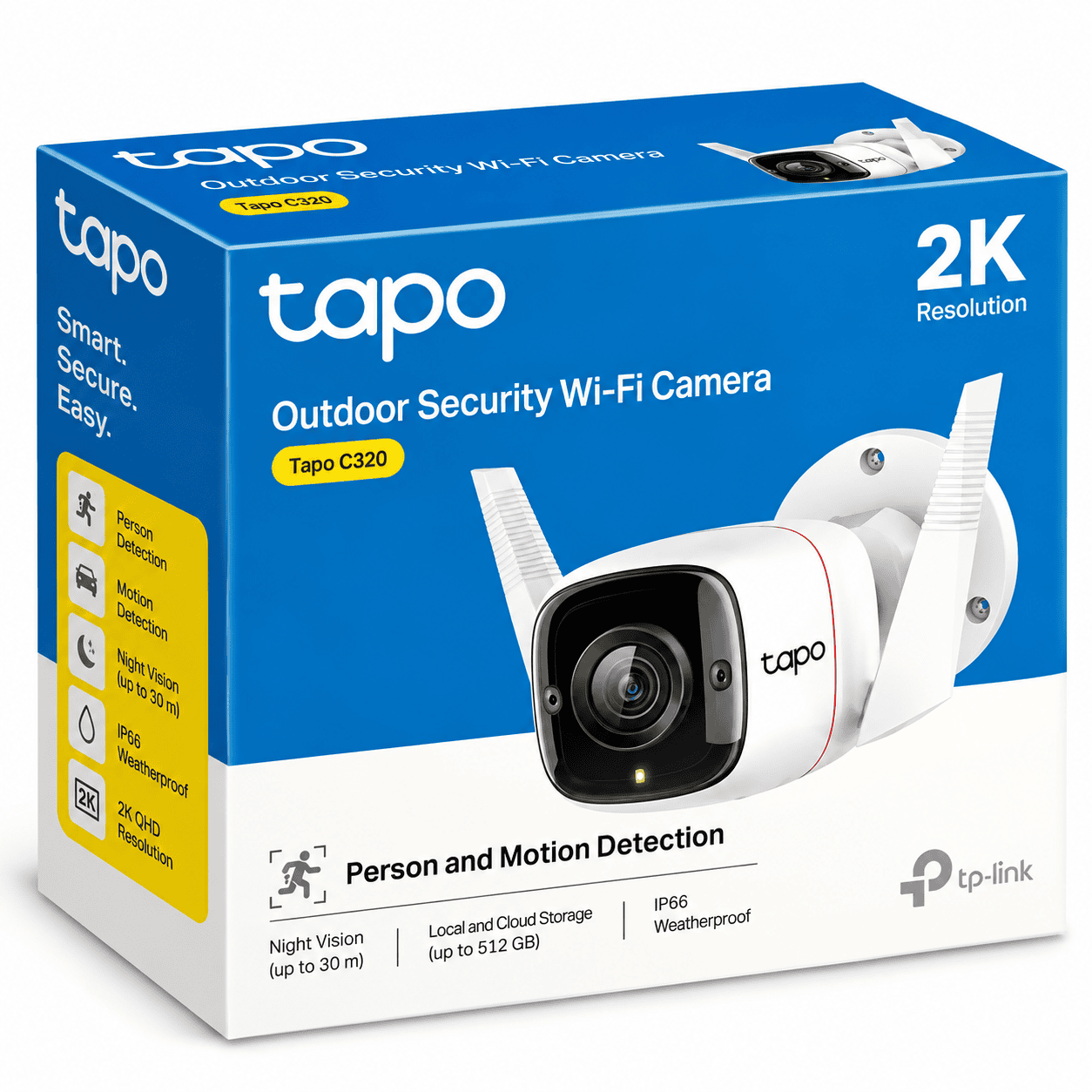 Cámara IP Wi-Fi para exteriores TP-Link Tapo C310 de 3MP