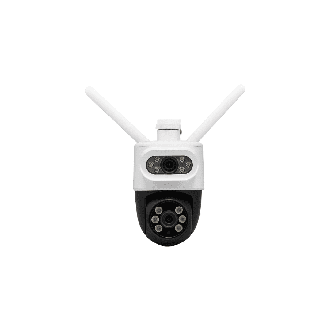 Cámara VTA-84722 Valance FHD Doble WiFi 2.4GHz – Seguridad Exterior con Visión Nocturna y Cobertura Panorámica