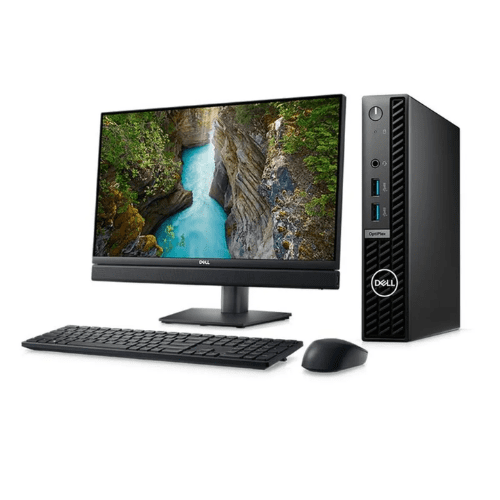 Computador Dell OptiPlex Micro Core i5 12500T con monitor Dell 22 pulgadas