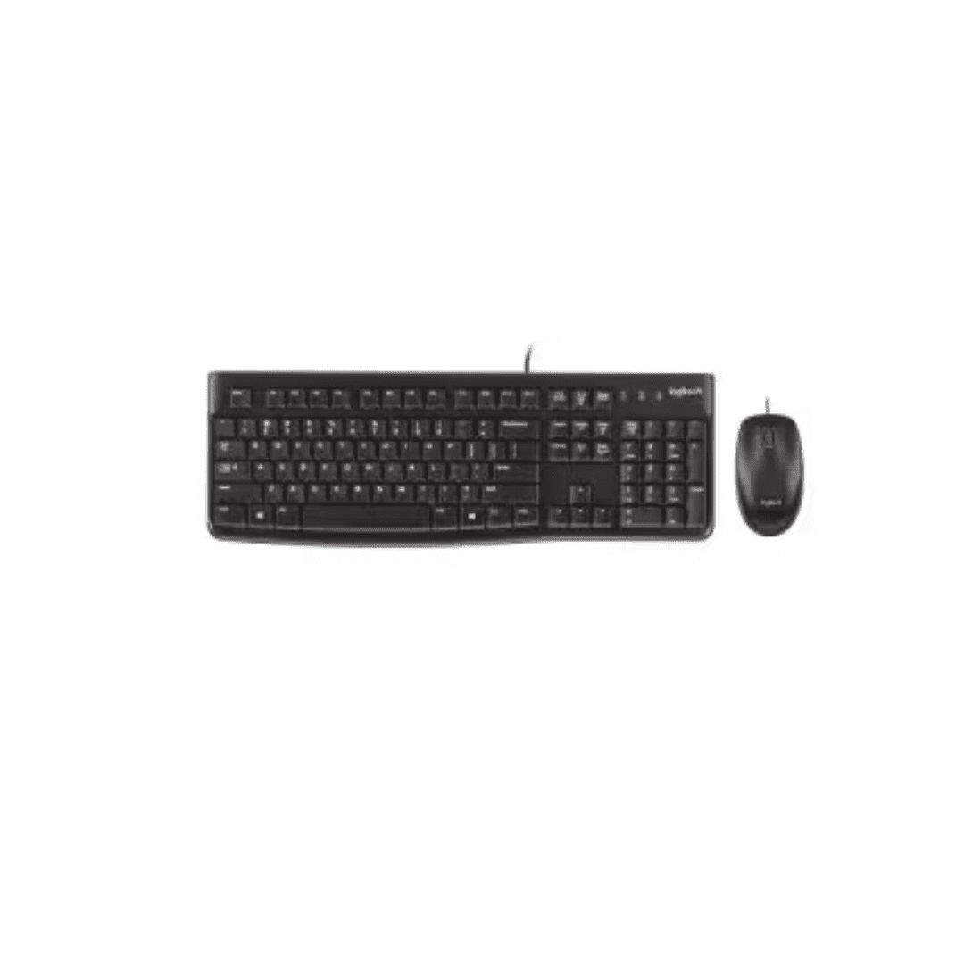 Combo Logitech MK120 Combo teclado y mouse Logitech MK120 USB Plug and Play
