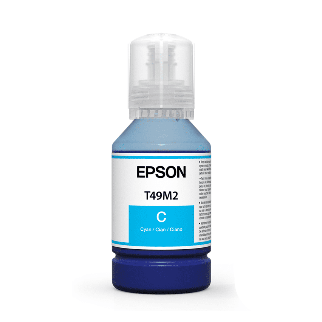 Botella de Tinta EPSON T49M220 Cyan 140 ml Original