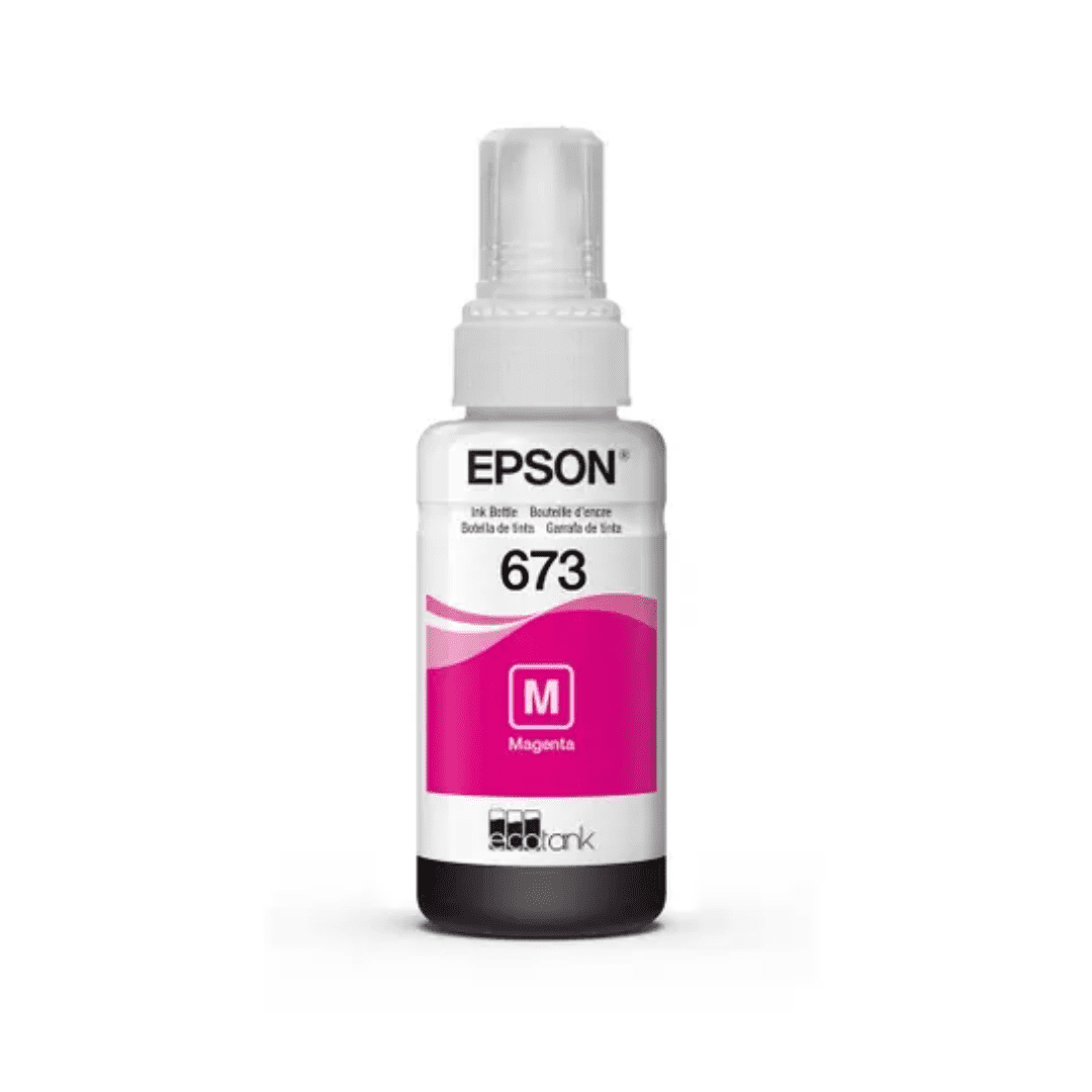 Botella de Tinta Epson T673320-AL Magenta Original para Epson L800