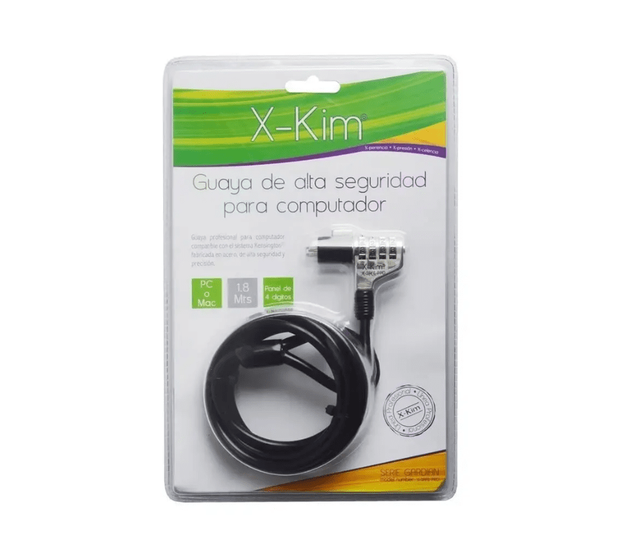 Detalle guaya de seguridad S-KIM X-SAFE NANO resistente