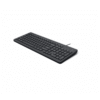 Teclado HP 150 USB con teclas chiclet silenciosas, diseño ergonómico y conexión plug-and-play