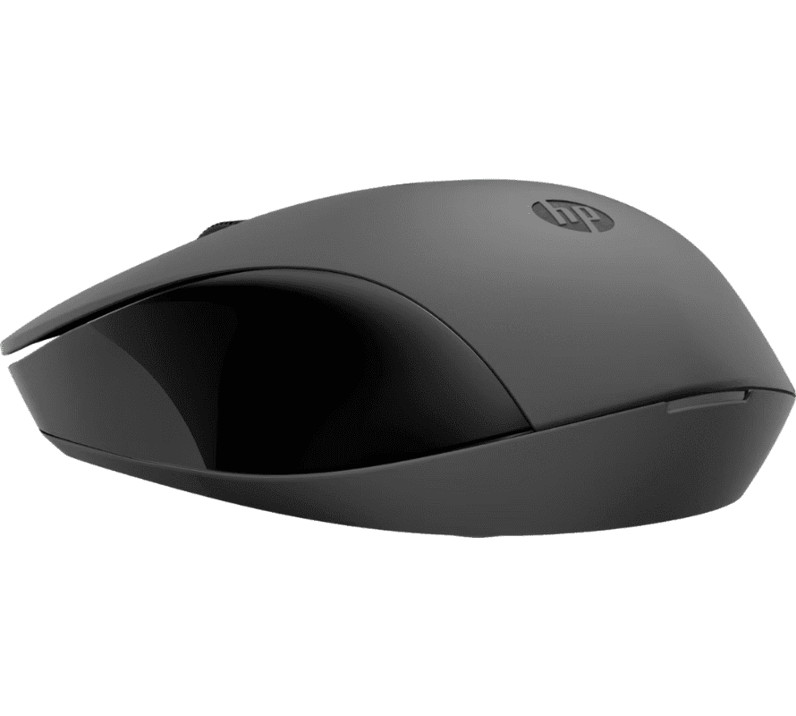 2 Mouse Wireless HP 150 con sensor óptico de 1600 DPI y diseño ambidiestro
