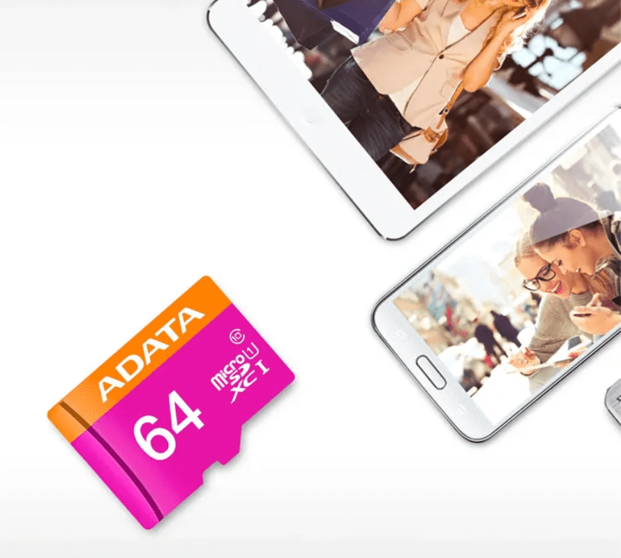 6 Memoria Micro SD ADATA 64GB Clase 10 para celulares, cámaras y consolas