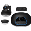 Logitech GROUP equipo de videoconferencia HD 1080p con audio full dúplex para salas de reuniones medianas y grandes