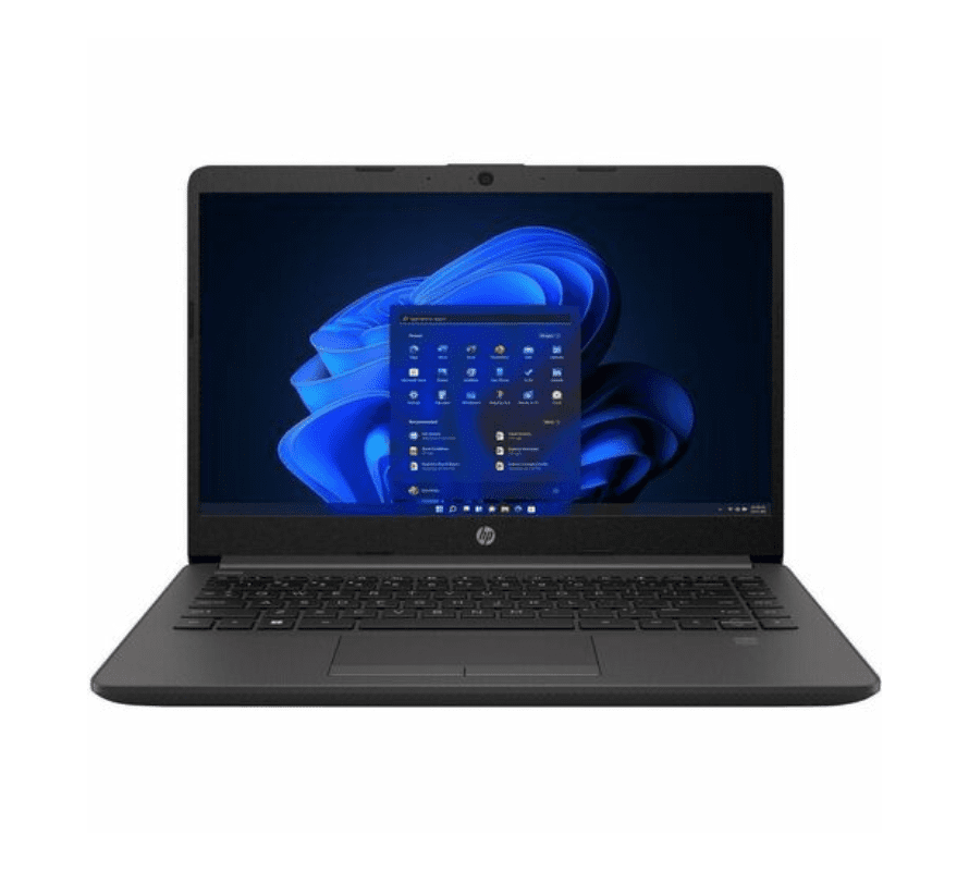 HP 240 Portátil HP 240 G9 Celeron N4500 con 8GB RAM, 256GB SSD y pantalla HD de 14 pulgadas en color plata ceniza oscuro