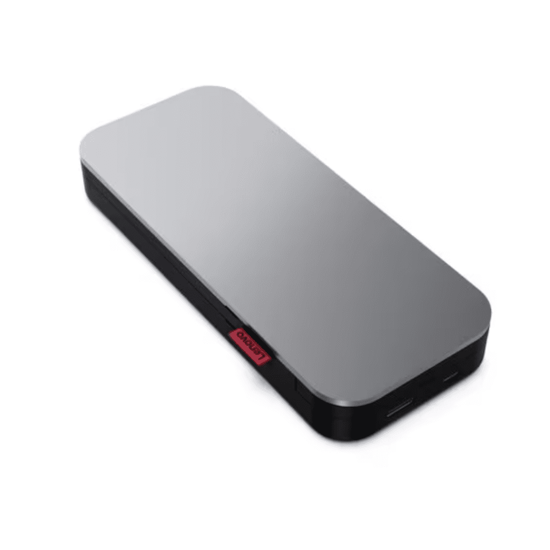 Power Bank Lenovo Go USB-C 20000 mAh con doble puerto y carga rápida para portátiles y dispositivos móviles