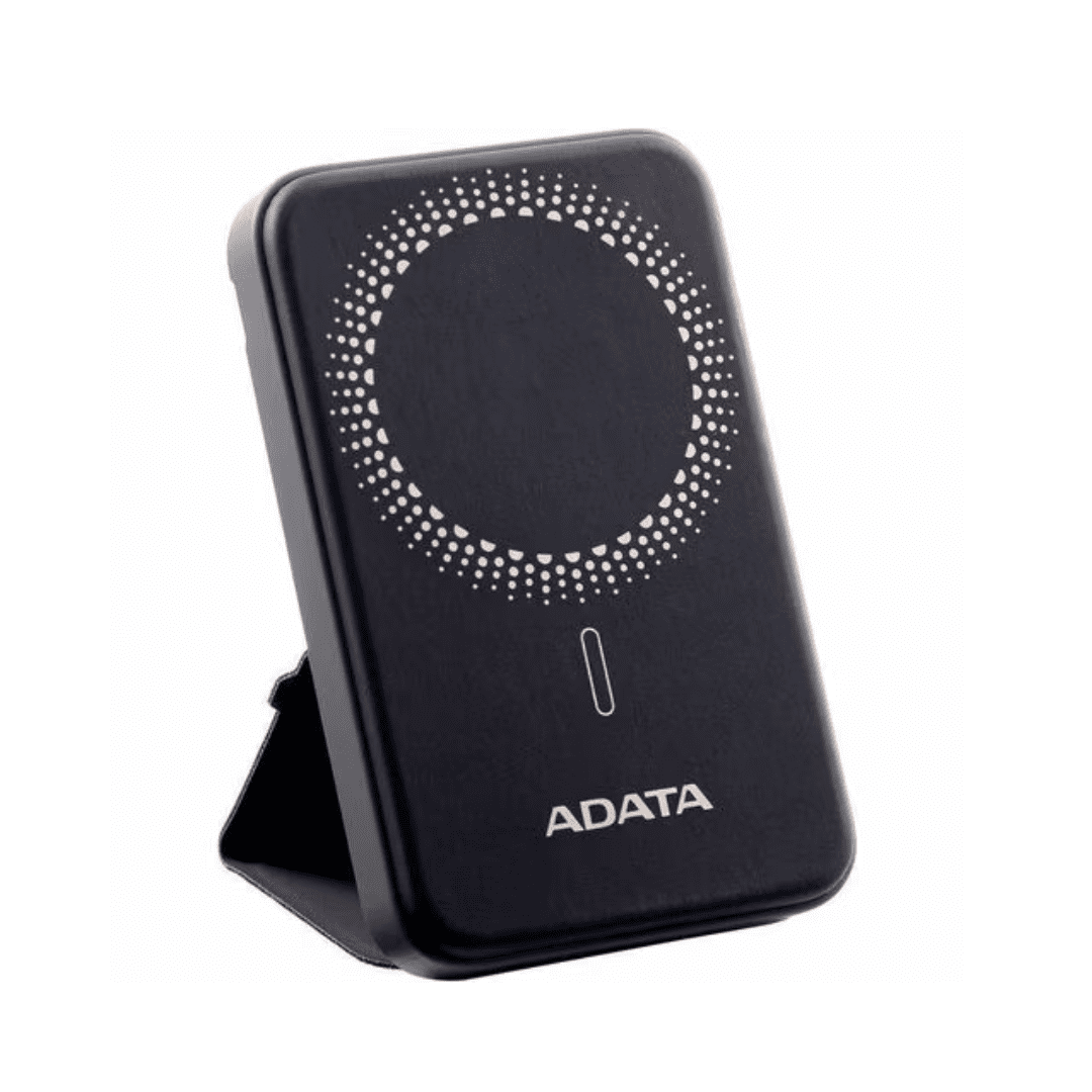 ADATA R050 Power Bank magnética 5000mAh (PR050-11BK) – Batería externa con USB-C 20W para iPhone y smartphones