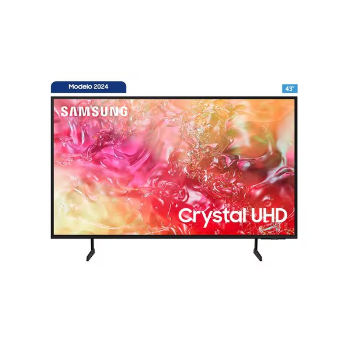 ups (98) Samsung Crystal DU7000 43 4K Smart TV – Televisor UHD HDR10 2024 (UN43DU7000KXZL)