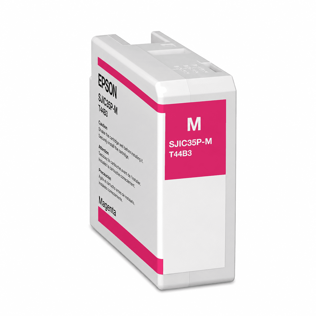 Cartucho Epson T44B3 Magenta Original para impresoras ColorWorks C6000 y C6500 con colores intensos y calidad profesional