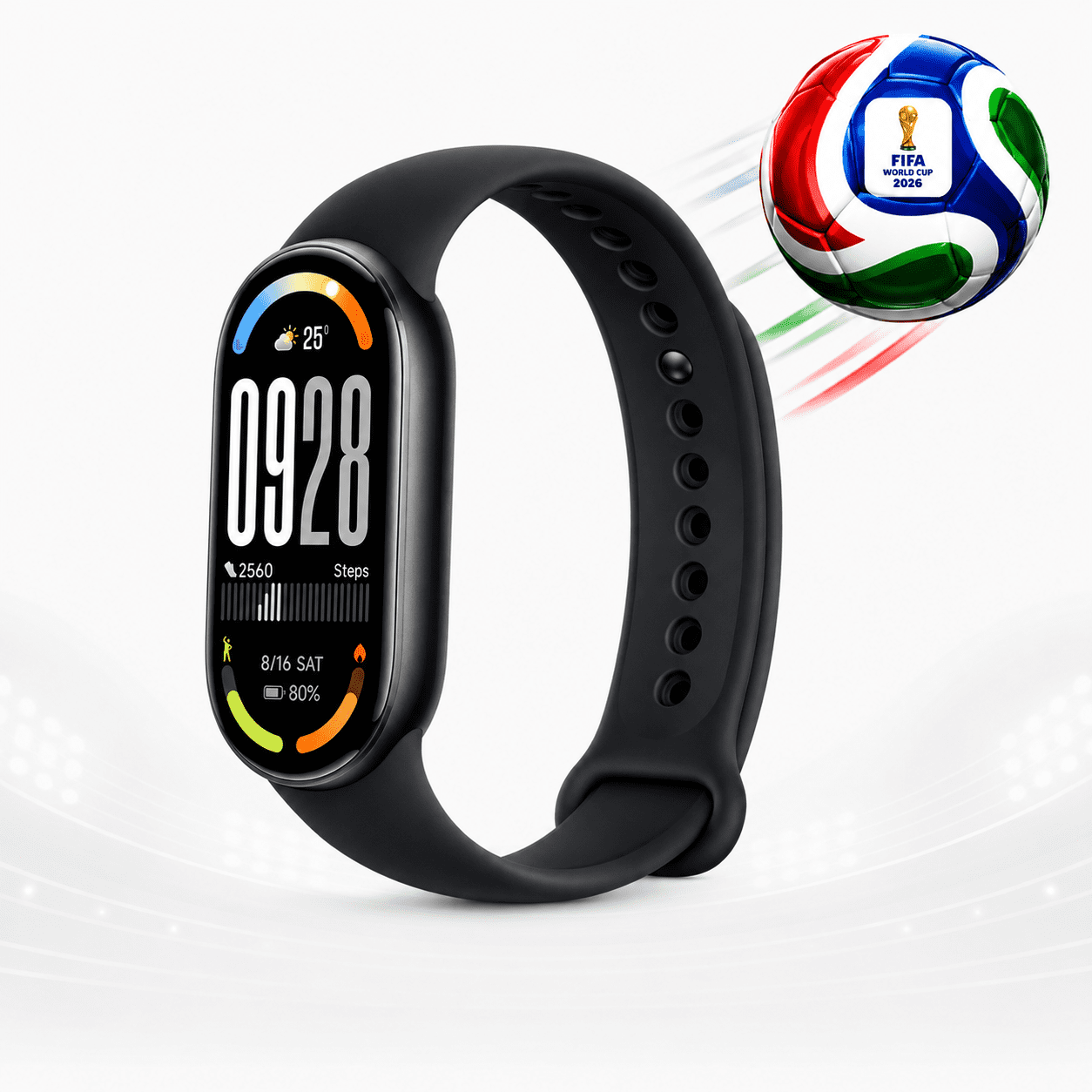 Xiaomi Smart Band 10 Midnight Black con pantalla AMOLED