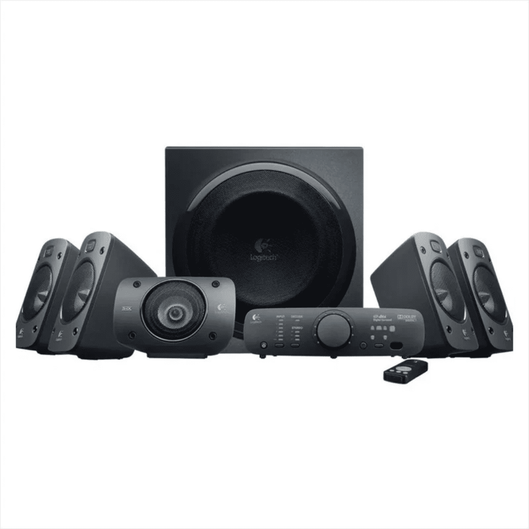Sistema de sonido Logitech Z906 5.1 con subwoofer THX