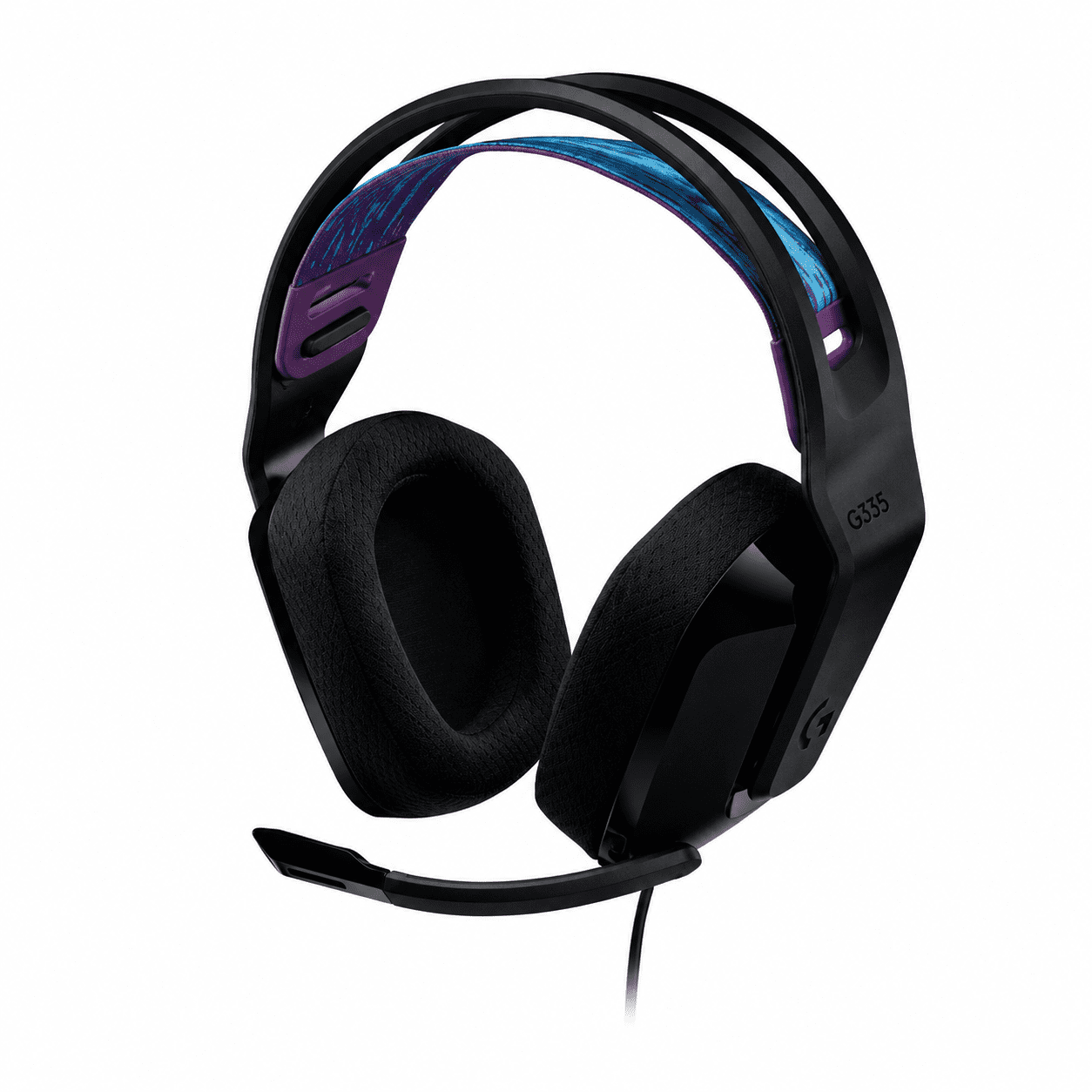 Logitech G335 Gaming Headset Logitech G335 auriculares gaming con cable ultraligeros, ajustables y con micrófono para PC, consolas y gaming competitivo