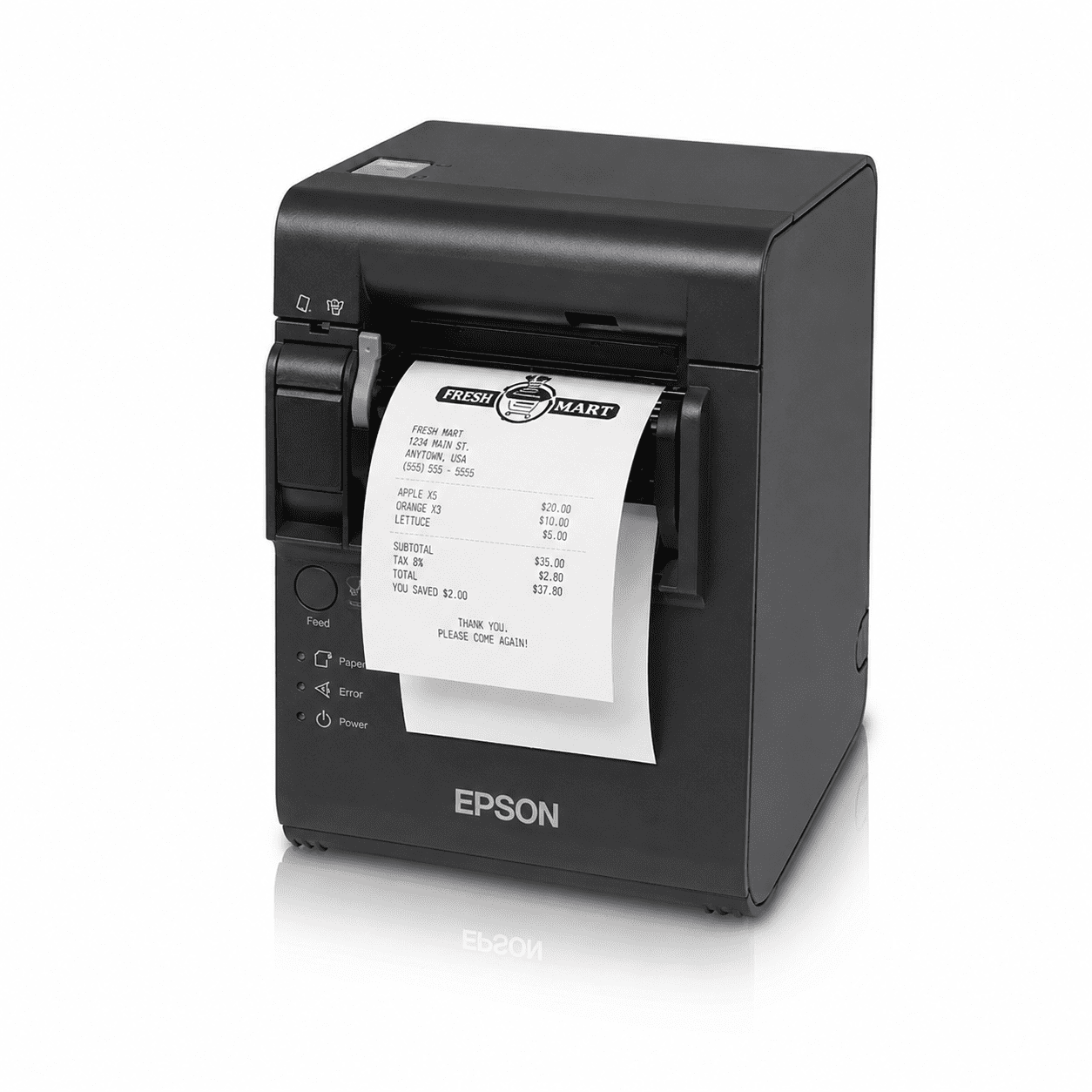 Epson TM-L90 Plus impresora térmica para etiquetas y recibos con conectividad USB y Serial para puntos de venta y comercios