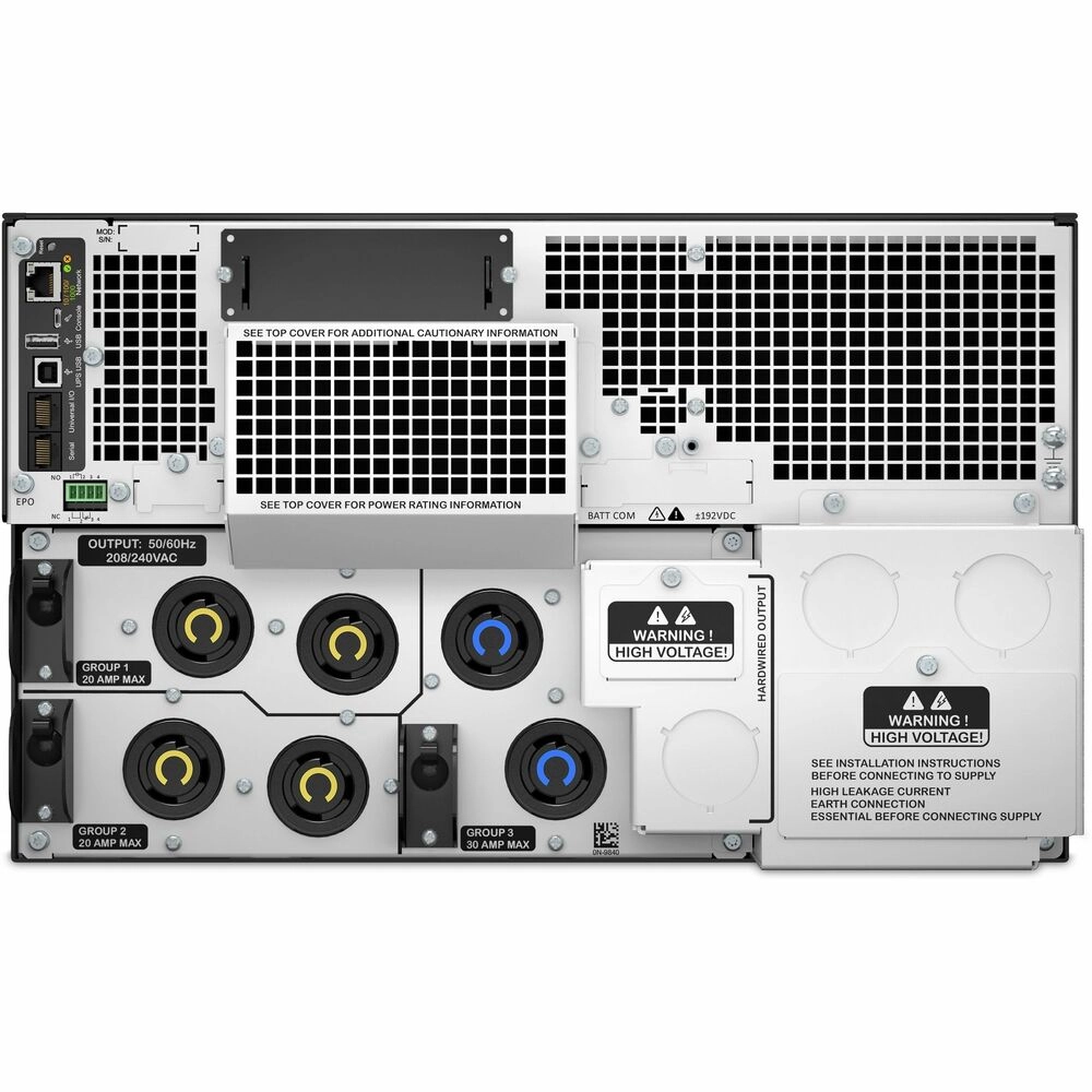 apc-smart-ups-srt10krmxlt-10kva-ups-rack-6u-doble-conversion-4.webp APC Smart-UPS SRT10KRMXLT 10kVA 10kW Rack 6U Negro - Protección ininterrumpida para infraestructura crítica de TI - Imagen 4