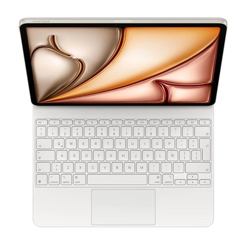 Apple Magic Keyboard iPad Air 13" Blanco con Trackpad y USB-C - Imagen 2