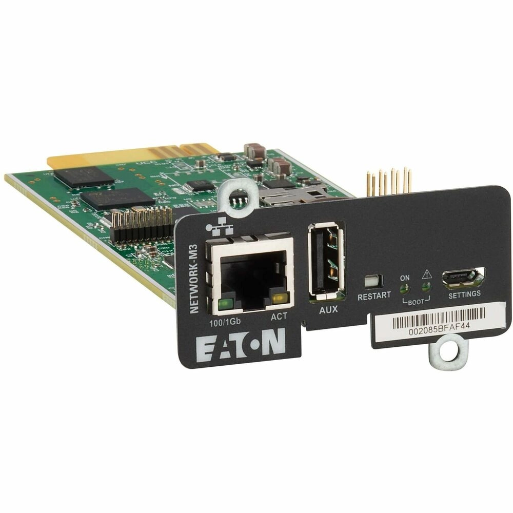 Eaton NETWORK-M3 Tarjeta Gigabit Ethernet con Ciberseguridad para UPS - Imagen 2