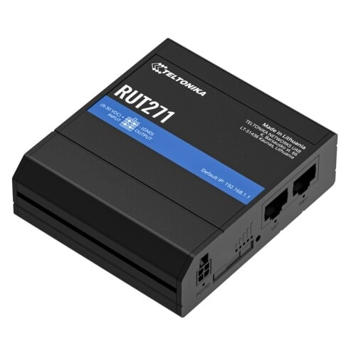 Router Teltonika RUT271 5G RedCap Industrial WiFi Dual Band 50 Dispositivos - Imagen 1