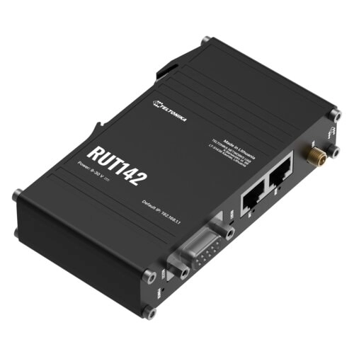 Router Industrial Teltonika RUT142 WiFi 4 + Ethernet + RS232 con VPN - Imagen 1
