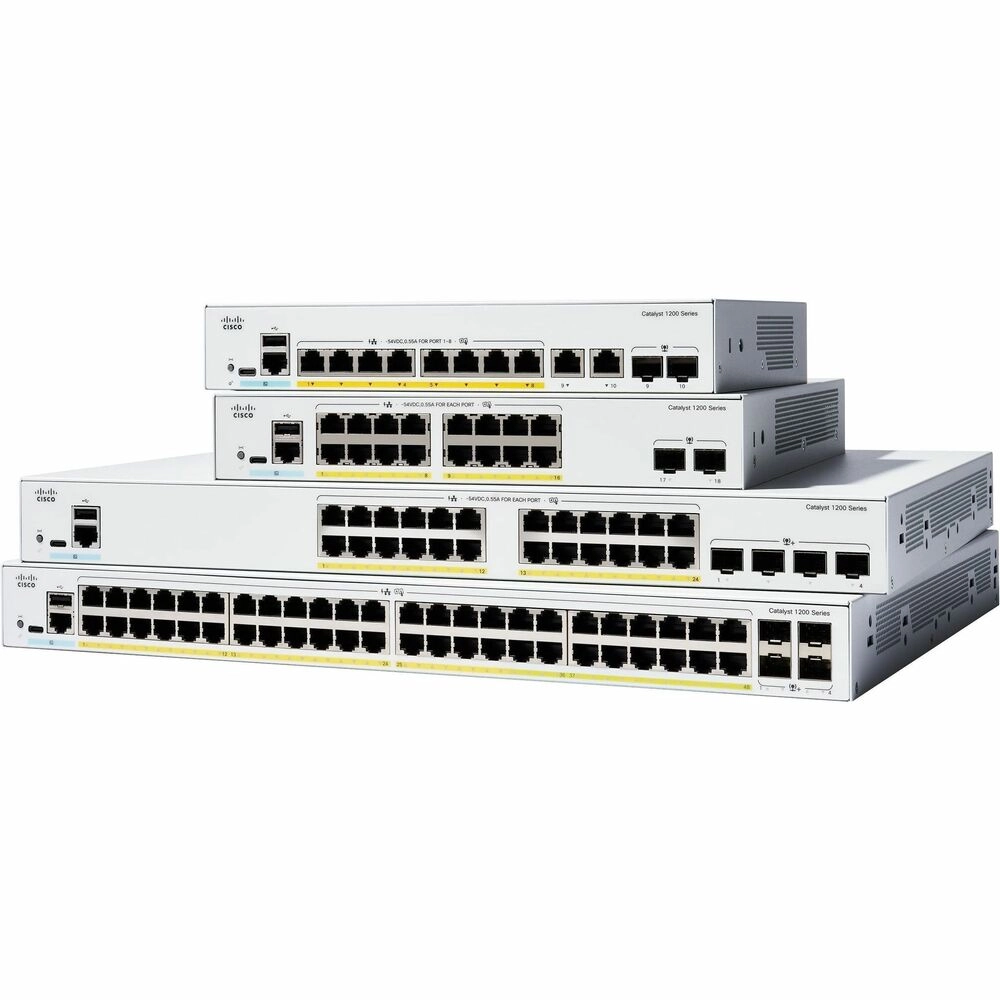 switch-cisco-catalyst-1200-24-puertos-gigabit-sfp-4.webp Switch Cisco Catalyst 1200 24 Puertos Gigabit + 4 SFP para Empresas - Imagen 4