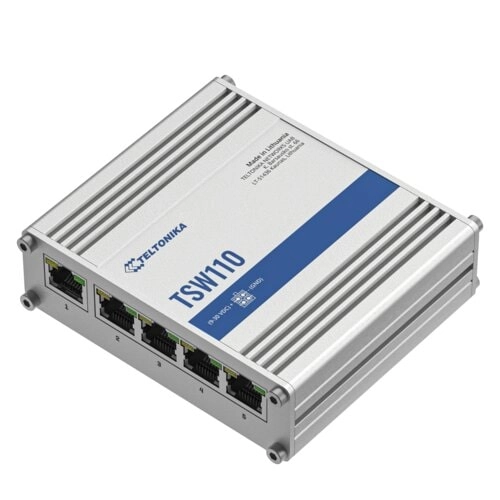 switch-ethernet-teltonika-tsw110-5-puertos-gigabit-3.webp Switch Ethernet Teltonika TSW110 5 Puertos Gigabit - Plug and Play Industrial - Imagen 3
