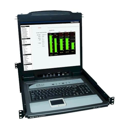 Tripp Lite NetDirector KVM 16 Puertos con Consola LCD 19" Montaje en Rack - Imagen 1