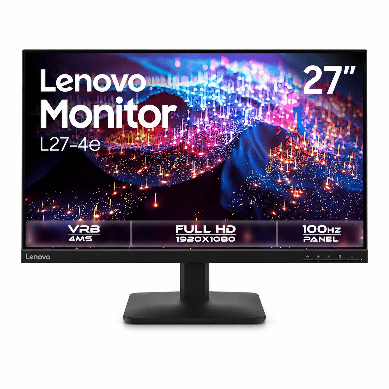 Monitor Lenovo ThinkVision L27-4e de 27 pulgadas Full HD IPS 68CDKAC1LA