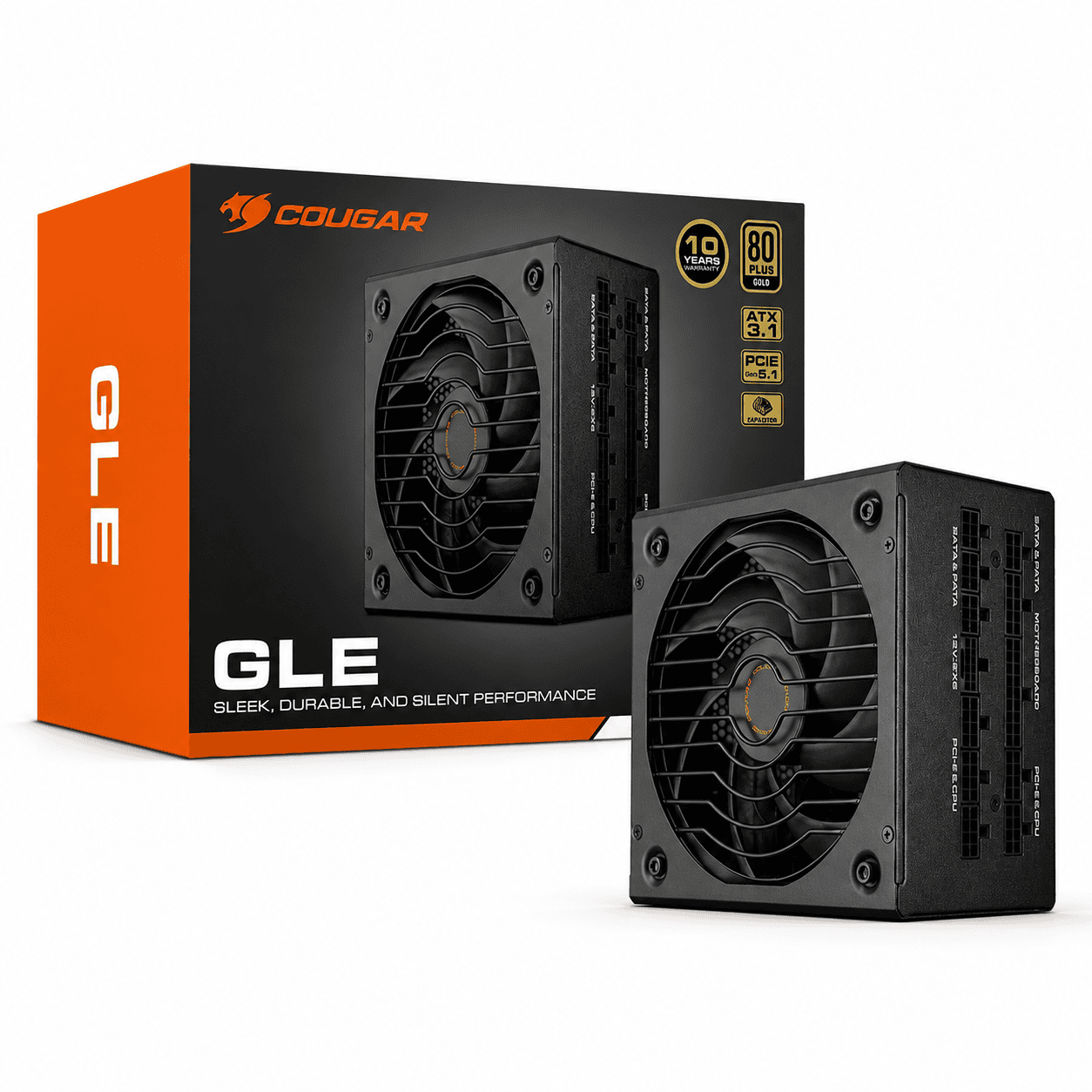 Fuente COUGAR GLE 1200W 80 PLUS Gold ATX 3.1 PCIe 5.1