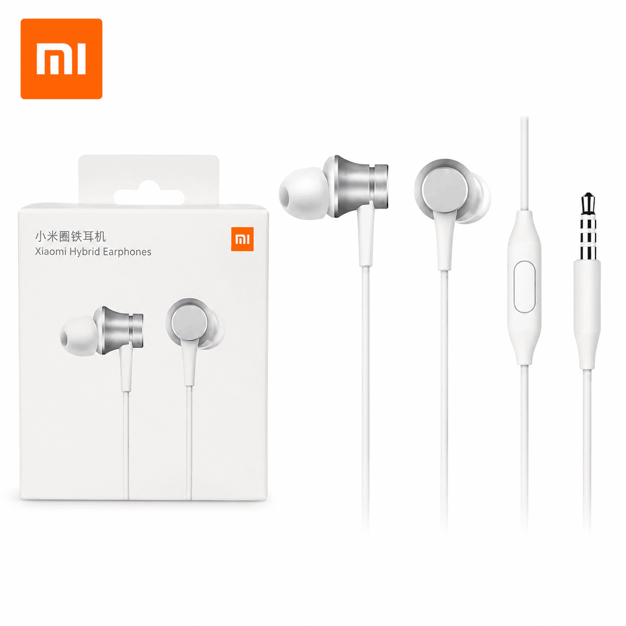 Xiaomi Mi In-Ear Headphones Basic Silver