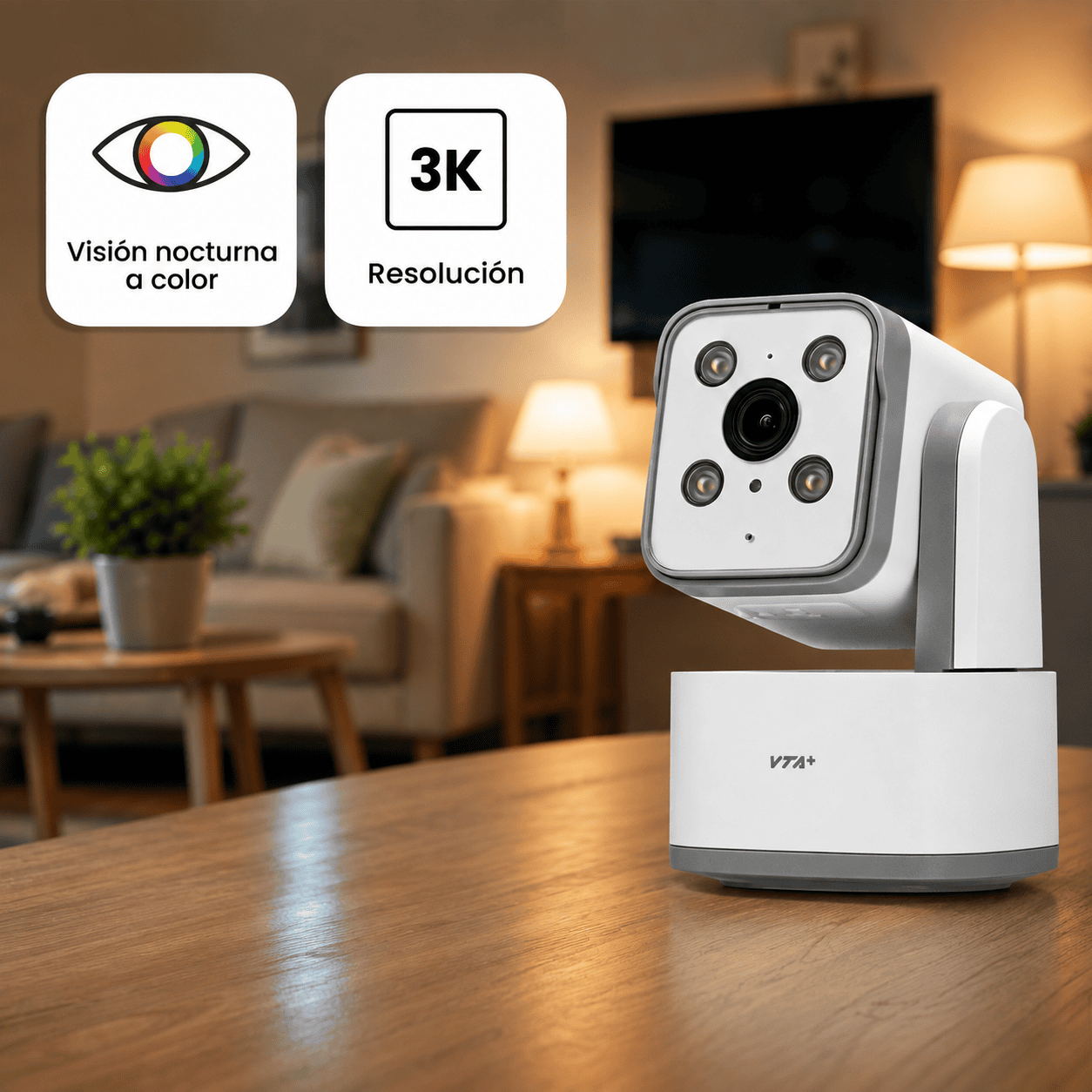 Cámara VTA Primus 2 VTA-84828 3K WiFi Cámara VTA Primus 2 VTA-84828