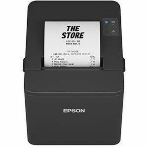 Epson TM-T20IV USB+Serial+Ethernet Negra - Impresora de recibos POS de alta velocidad para tu negocio