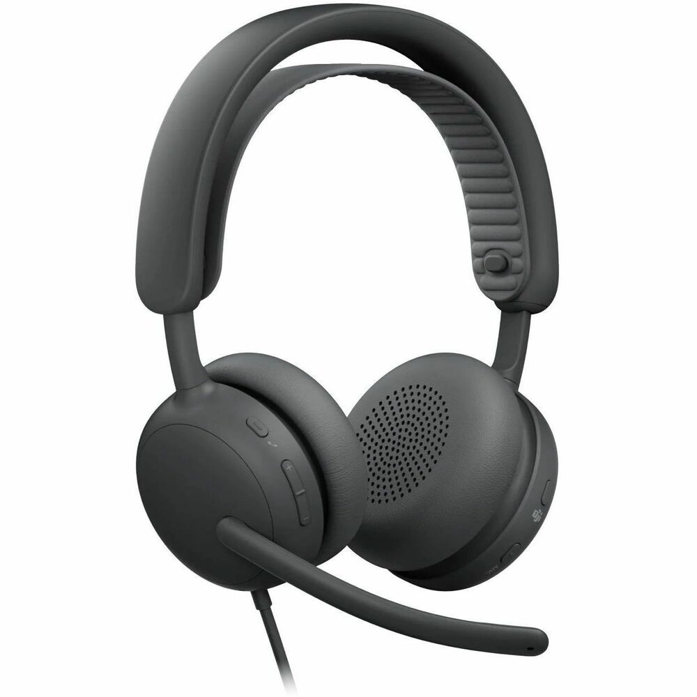 Logitech Zone Wired 2 UC USB-C/USB-A Gris - El headset profesional que elimina el ruido y potencia tu productividad