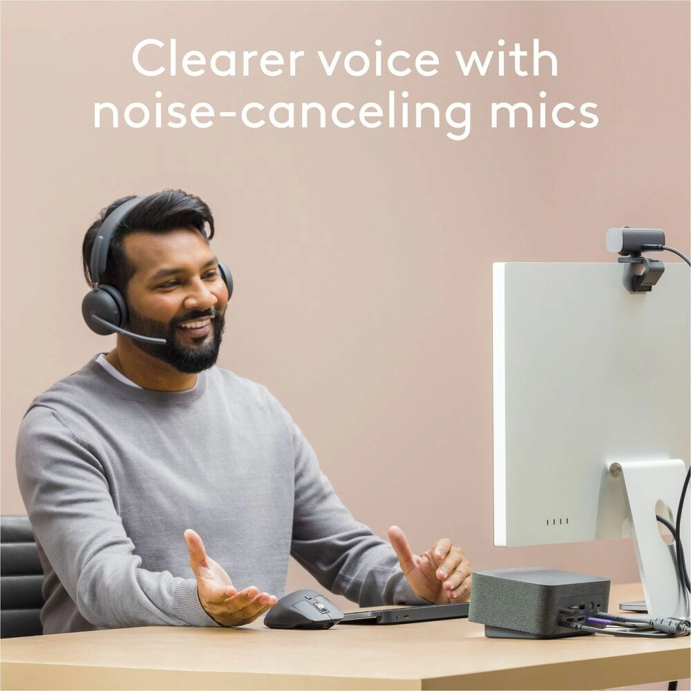logitech-zone-wireless-2-auriculares-bluetooth-anc-teams-5.webp Logitech Zone Wireless 2 Headset Bluetooth 5.2 ANC Híbrida Gris - Concentración total en cada llamada