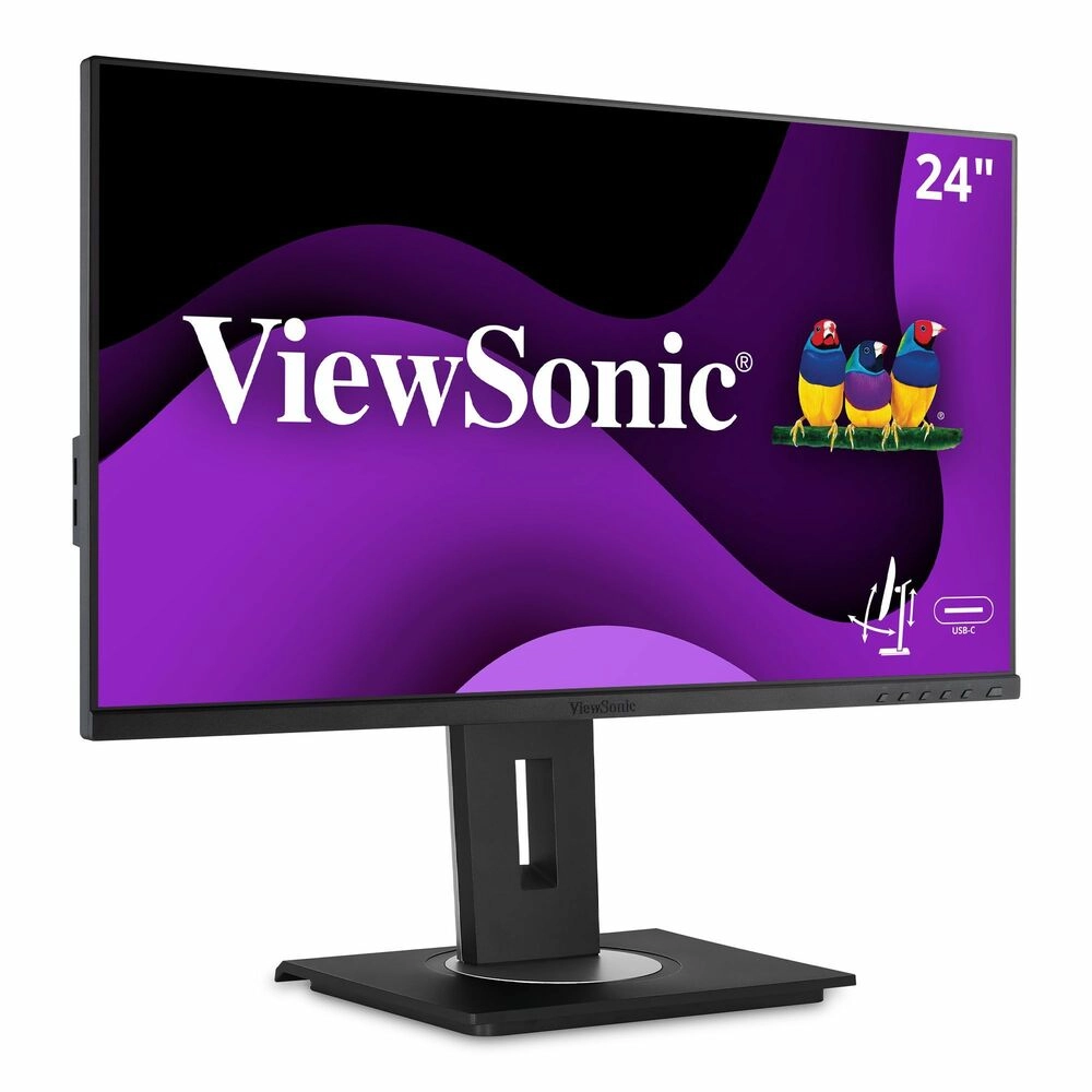 viewsonic-vg2456-monitor-ips-24-full-hd-usb-c-docking-3.webp ViewSonic VG2456 Monitor IPS 23.8" Full HD 1920x1080 USB-C Docking Negro - Tu estación de trabajo en un solo cable