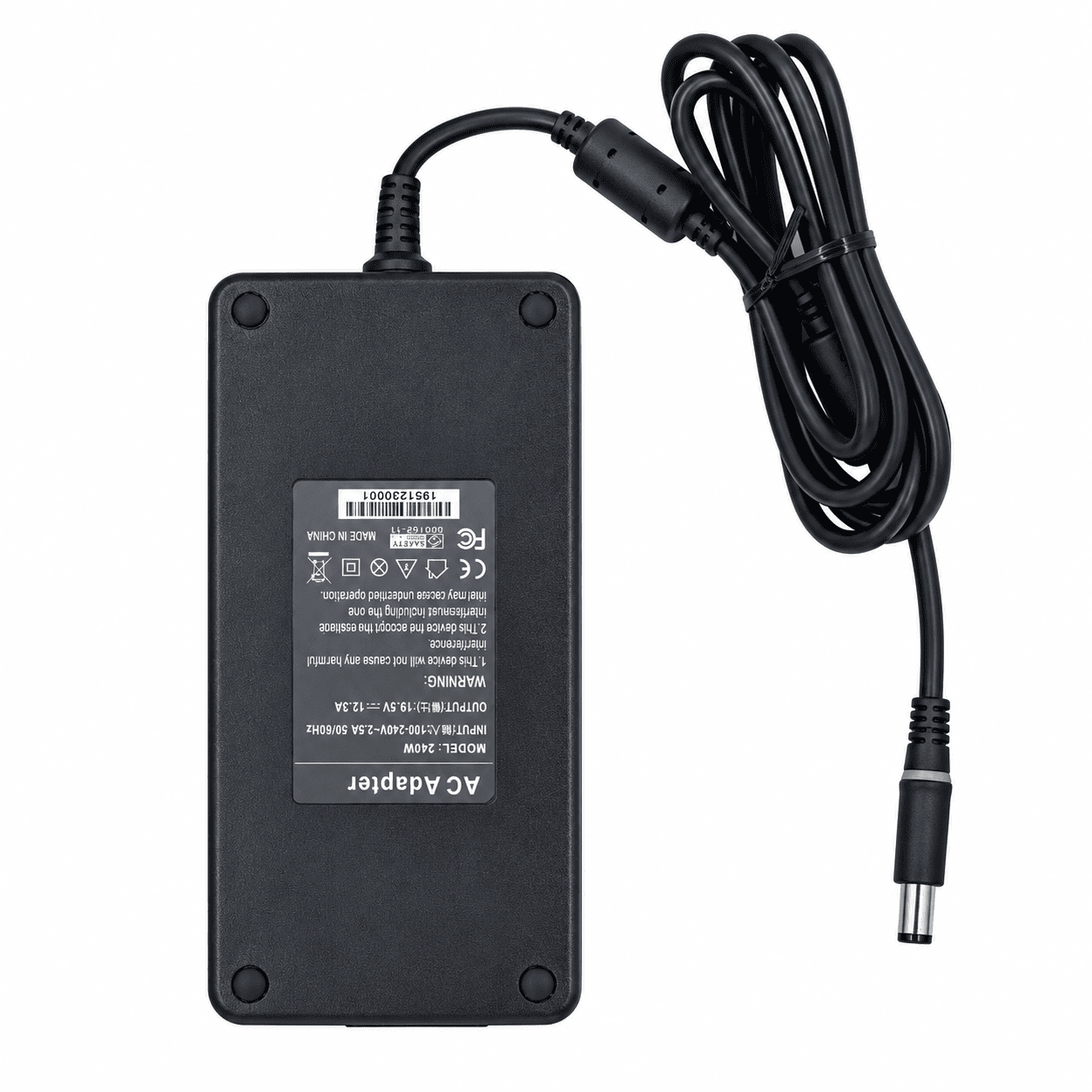 Cargador para portátil Dell 240W 19.5V 12.3A adaptador de corriente