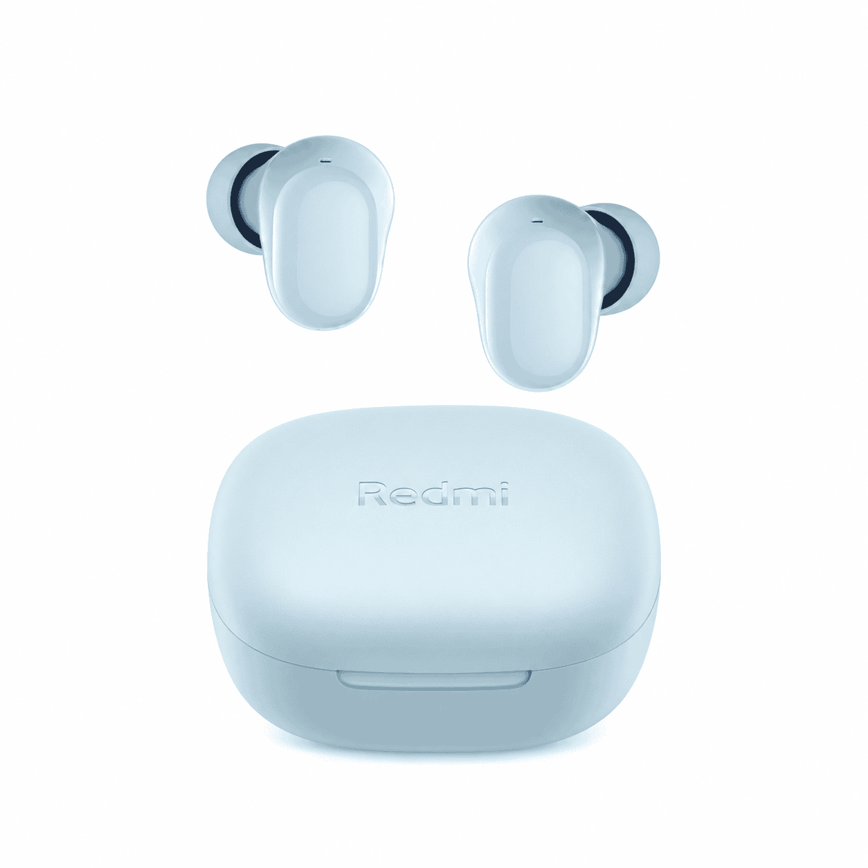 Audífonos inalámbricos Xiaomi Redmi Buds 6 Play Bluetooth azules BHR9283GL con estuche de carga