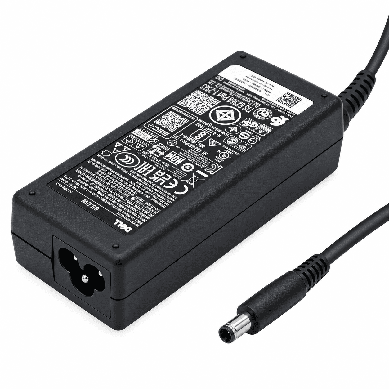 Cargador original Dell 65W 19.5V 3.34A New Model presentación Bulk