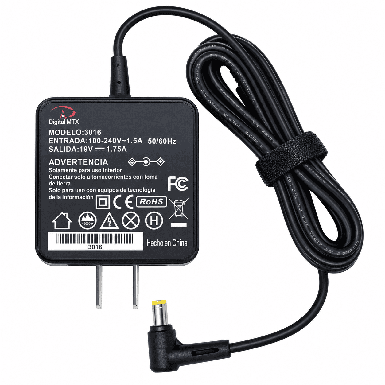 Cargador para portátil ASUS 19V 1.75A 33W adaptador de corriente