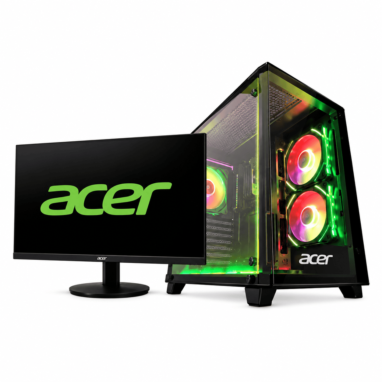 Computador Power Group R56162SK-P Ryzen 5 5600GT 16GB RAM 512GB SSD con Monitor Acer KA242Y 23.8 pulgadas