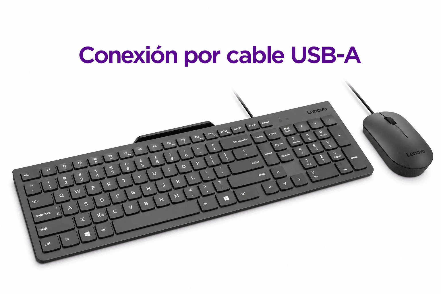 Combo teclado y mouse inalámbrico Lenovo 310 referencia GX31R09788