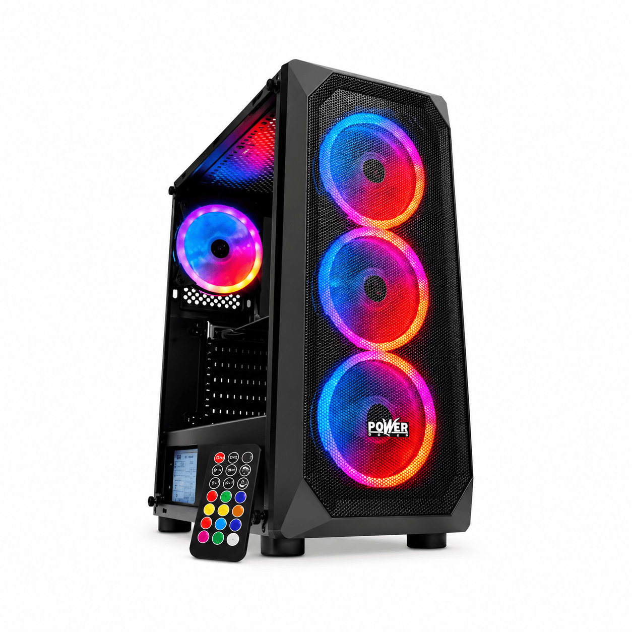 Chasis Power Group L18 para computador de escritorio con fuente de poder Power Group de 350W