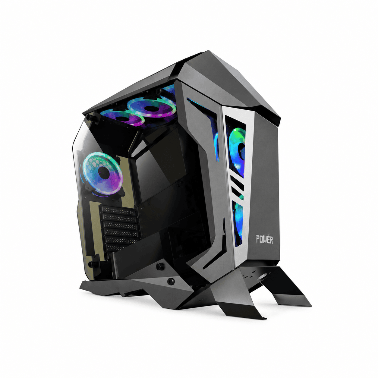 Chasis F-924 + fuente de poder Power Group 600W 80 Plus Bronce