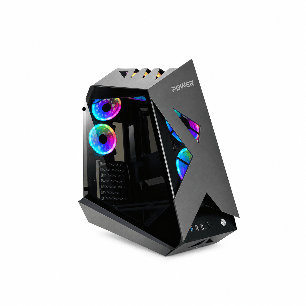 Chasis F-937 + fuente de poder Power Group 600W 80 Plus Bronce