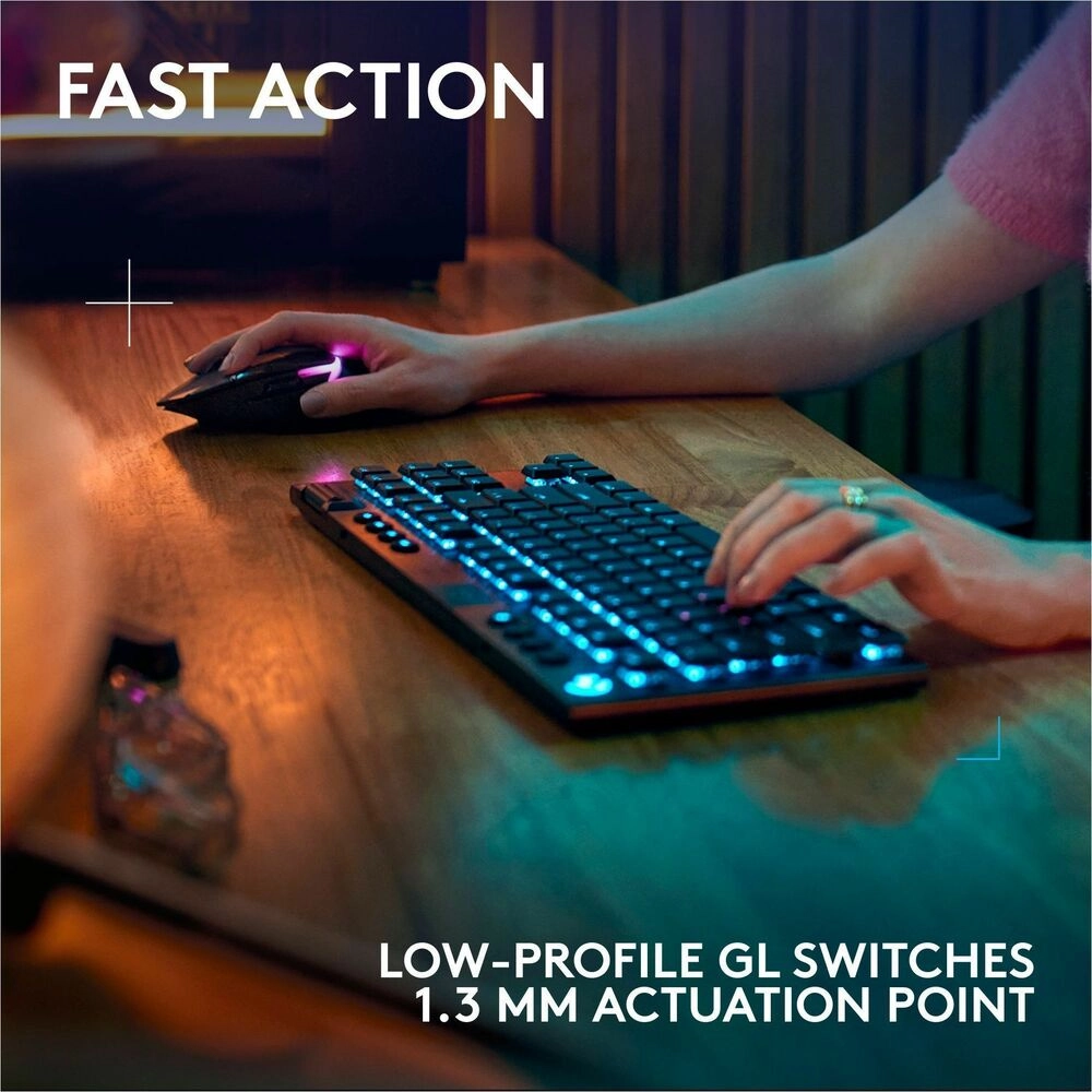 logitech-g915-x-lightspeed-tkl-teclado-gaming-inalambrico-mecanico-4.webp Logitech G915 X LIGHTSPEED TKL Teclado Gaming Inalámbrico Mecánico Táctil