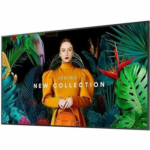 Samsung QM75C Monitor Profesional 75" 4K UHD 3840x2160 IPS 24/7 - Señalización digital ultradelgada para espacios de alto impacto